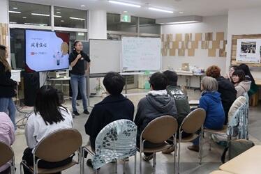学生交流の様子(天津理工大学)