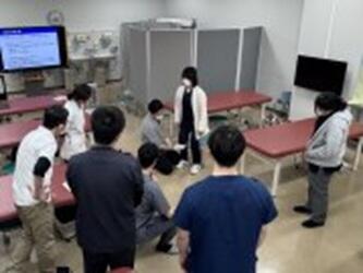 東京会場の実習の様子