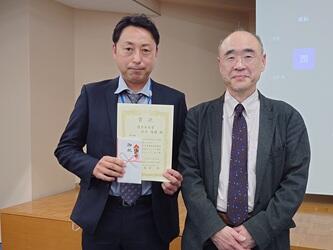 鈴木優輔さんと鮎澤センター長