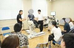 健康スポーツ学コースの授業風景の様子